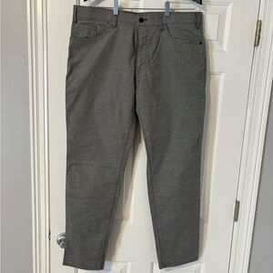 Haggar active series city flex gray Casual Pants. Not worn much.  38x32 slim fit